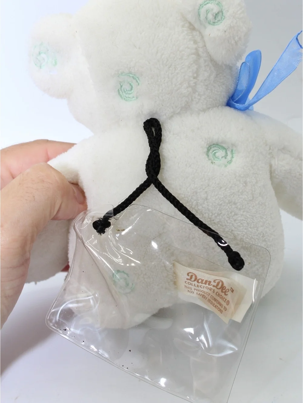 Vintage Dan Dee Collector's Choice Winter Snowflake Teddy Bear 8